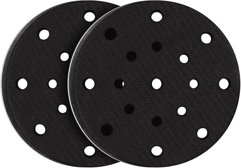 2 Stück 150 mm weiche Schleifscheiben, weiche Schaumstoffoberfläche für Schleif- und Polierscheiben, Geräuschdämpfung (1...