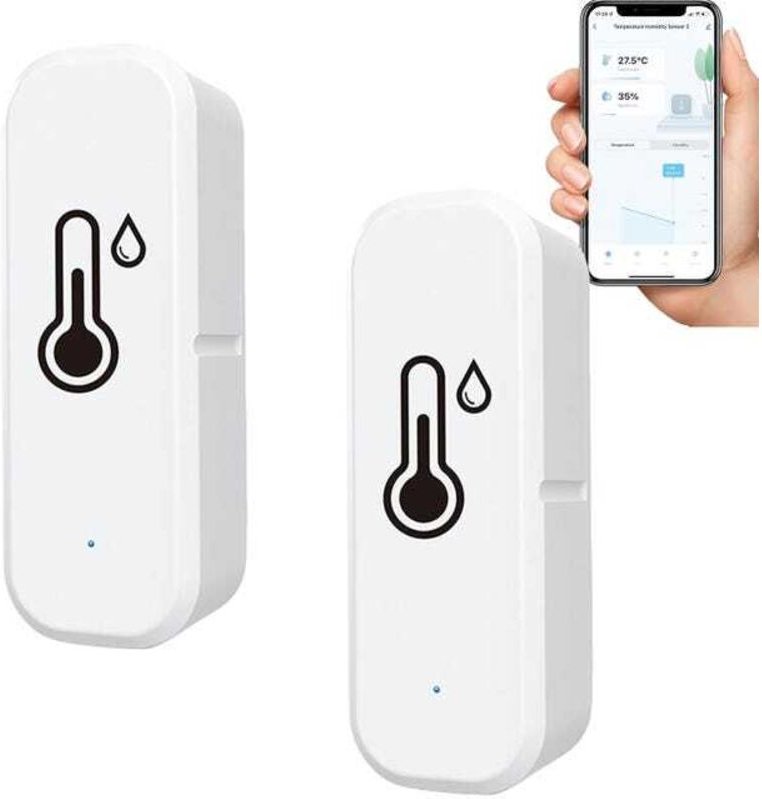 2x WLAN Temperatur Feuchtigkeitssensor – Smart Hygrometer