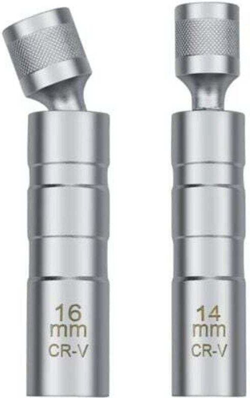 Clé à bougie 14/16 mm, outil universel magnétique pour le retrait des bougies d'allumage, utilisé pour retirer les bougi...