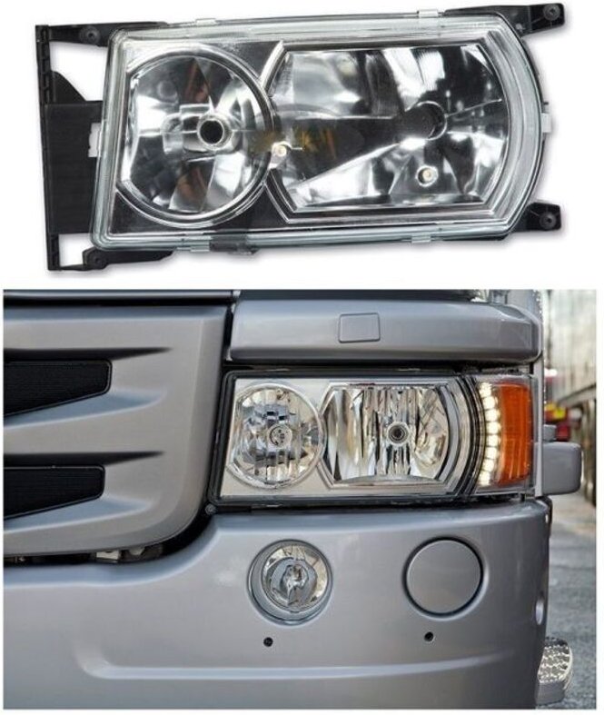 Linke Scheinwerfer Scania P G R T Serie 4 2008-2018, 1900349 1760551, manuelle Einstellung