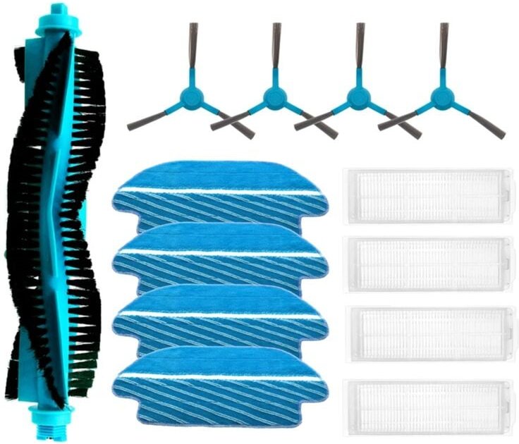 Für 3890 Ultra/Vital Roller Seitenbürste Hepa-Filter Mopp