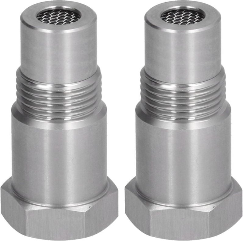 Ejoyous O2 Sauerstoffsensor-Adapter, M18 x 1,5 Edelstahl, Hilfslötflussmittel mit Filter, aus Edelstahl gefertigt für la...