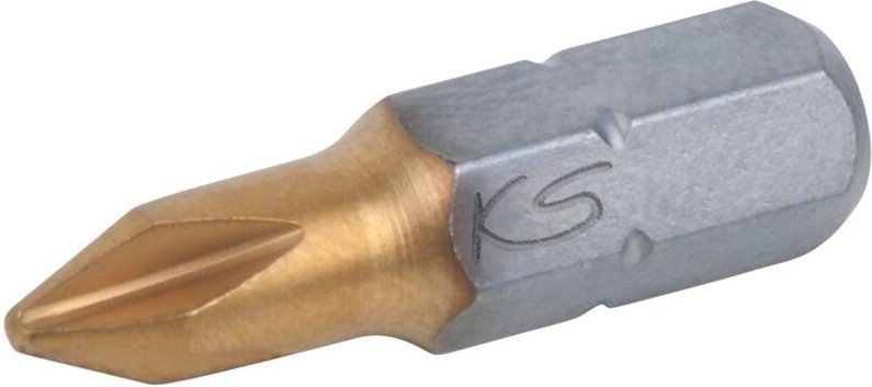 1/4' TiN Bit, 25mm, PH3, 5er Pack