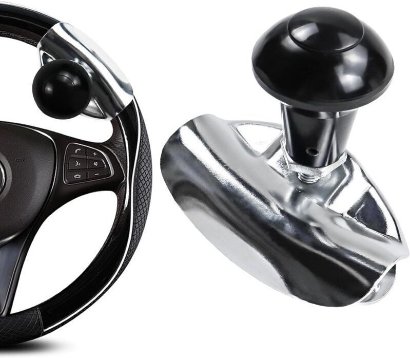 Lenkradkugel für Autos, Lenkradknauf, Lenkradspinner, Universal-Lenkradknauf, Tuning-Zubehör für Autos, Traktoren und Ra...