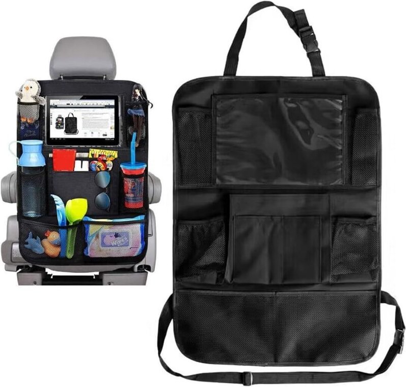 Auto-Organizer für Kinder, 1 Packung Auto-Innenausstattung, Auto-Organizer, Auto-Organizer für Kinder, transparenter Tab...