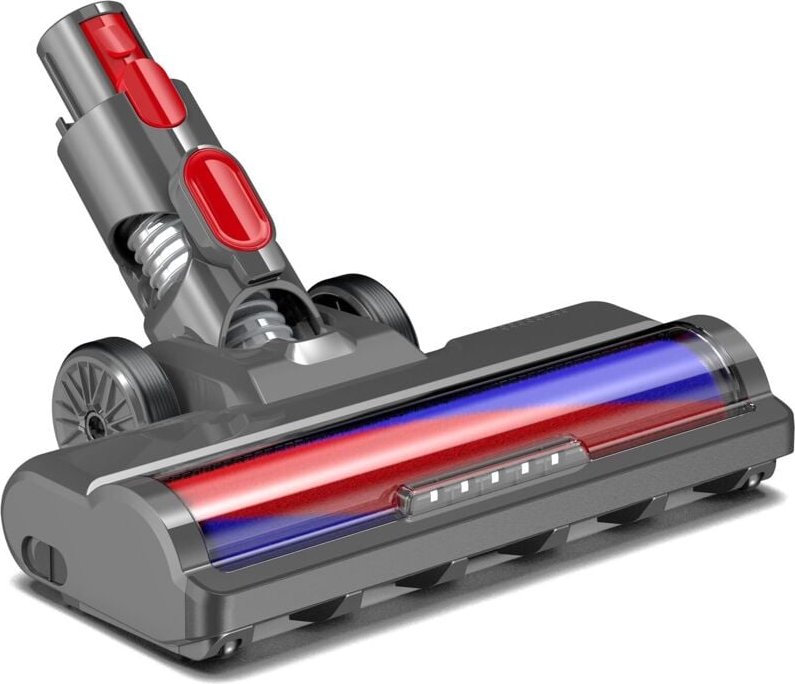 Bürste mit Softwalze für Dyson V7 V8 V10 V11 V15 Bodendüse Ersatzteil Softroller Ersatzbürste Frontlichter