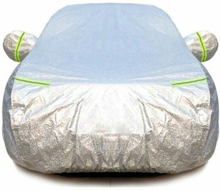 Rapanda - SUV-Autoabdeckung, universelle wasserdichte Autoabdeckung, Hagelschutz, UV-Schutz, mit Reißverschluss, 530 × 1...
