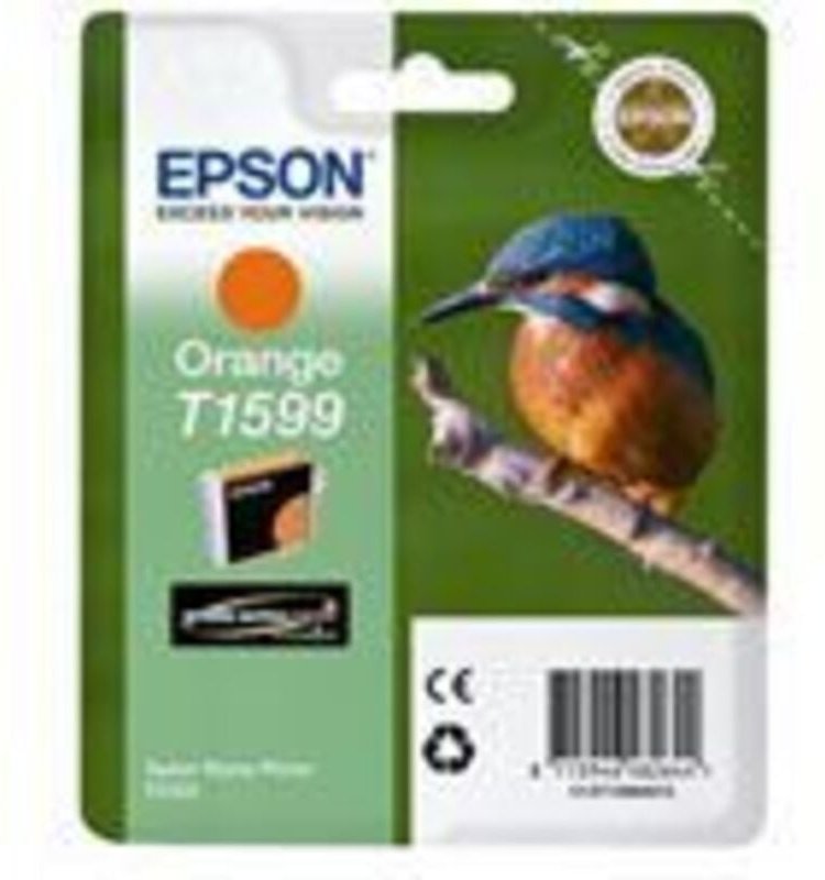 Epson Tintenkartusche Stylus Photo R2000, C13T15994010, orange, 17ml (C13T15994010)