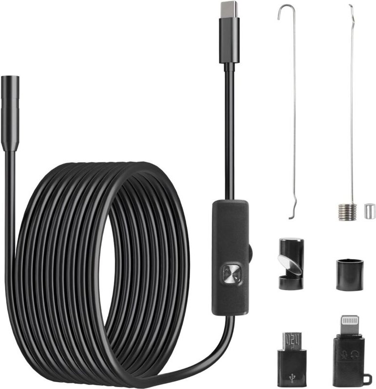 Rohrkamera, Endoskopkamera, Rohrinspektionskamera, endoskopische Kamera, Rohr-Endoskopkamera, geeignet für die Fahrzeugw...