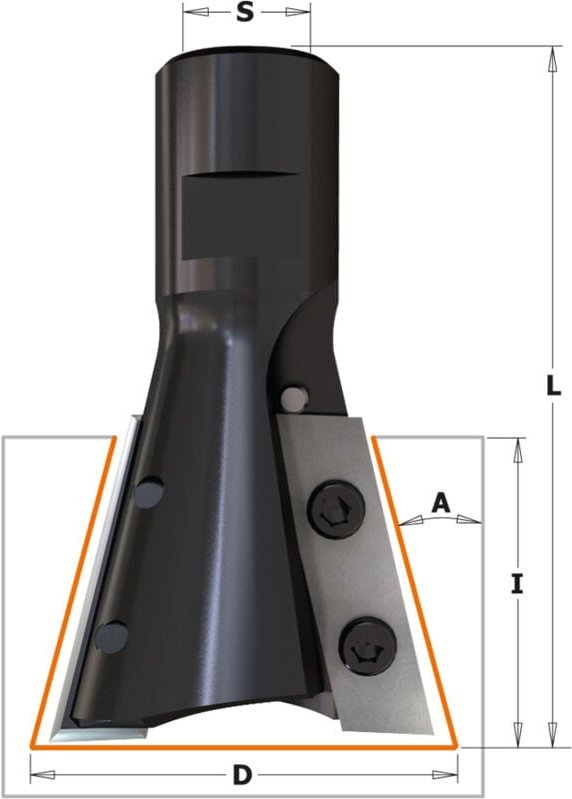 663.999.01 KLEMMKEIL FÜR MESSER 38x6x12mm (663-201)