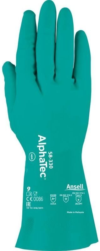 Ansell Chemikalienhandschuh AlphaTec 58-330, Gr. 7