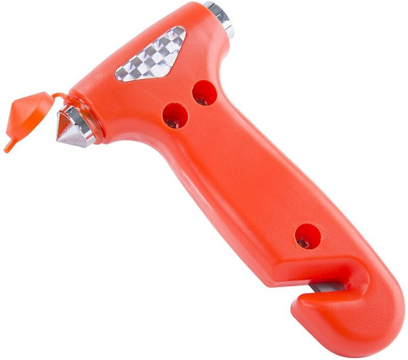 Aougo - 2-in-1-Nothämmer mit Riemenschneidewerkzeug und Notfensterbrecher für Autos