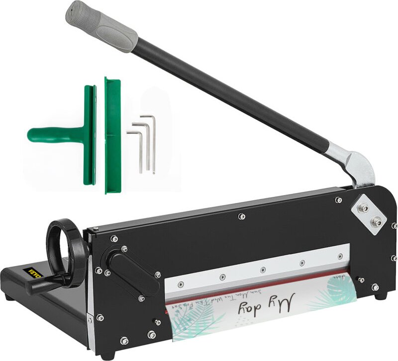 Mophorn - vevor Papierschneider SG-299A4 Papierschneidemaschine 63,5 x 36,3 x 40,6 cm Papier Schneidegerät zum Schneiden...