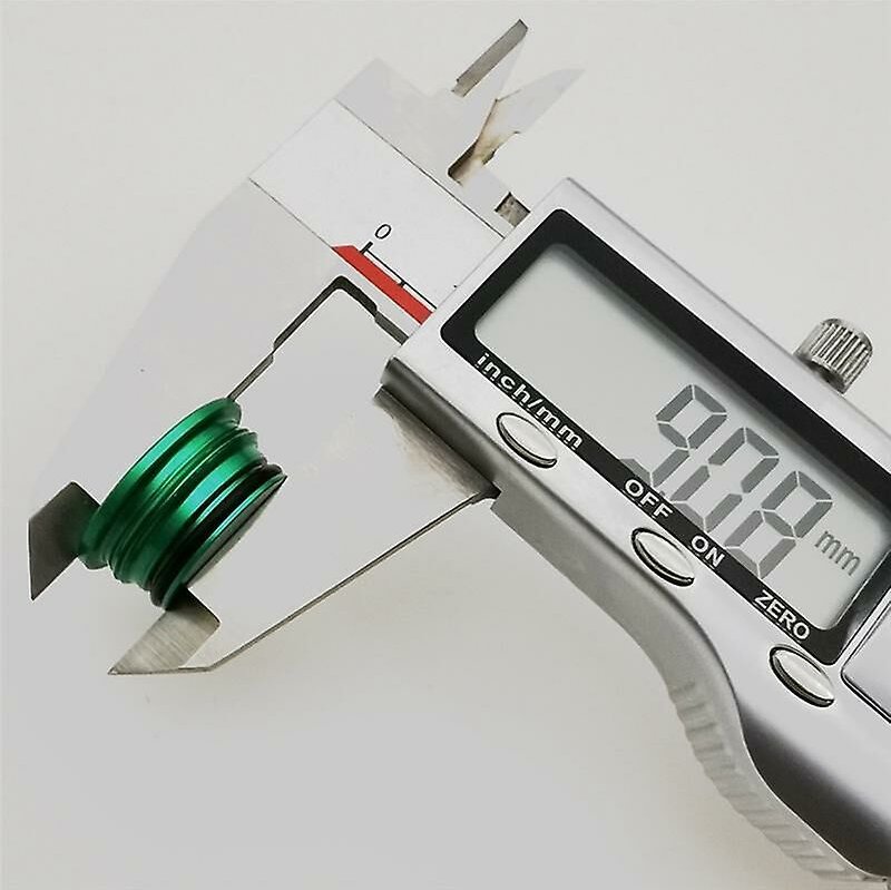 Woosien - Kolbendeckel, große, kleine Bohrungskappe für Hope Rx4-Min für – Mineralölbremse, grün