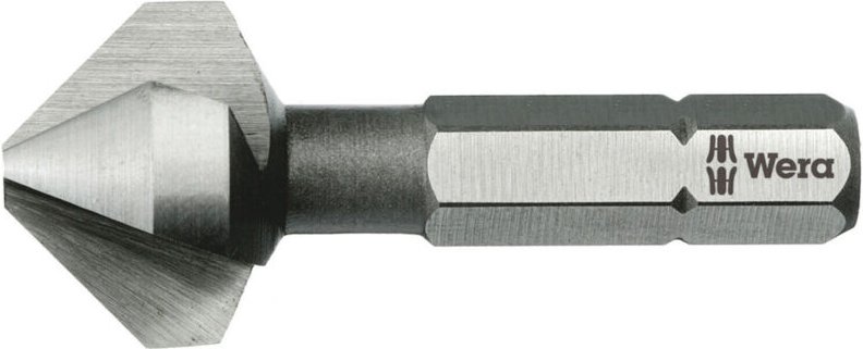 846 3-nutige Kegelsenker-Bits, 12,40 x 35 mm - Wera