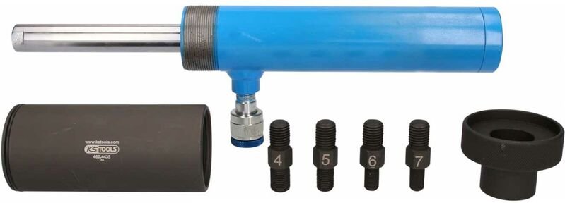 KS Tools Hydraulischer-Abzieher Satz für Bremsankerbolzen, 7-tlg.