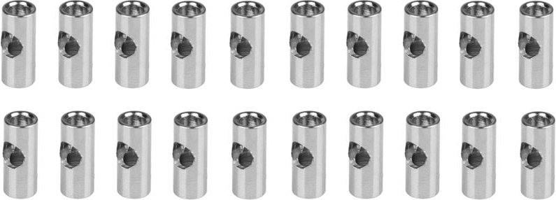 20 Stücke Motor Achse 3,17 mm Auf 5 mm Welle Adapter HüLse für RC Modell Auto Boots Flugzeug 3650 550 540 Motor