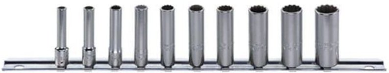 Stahlwille 40aDL/10CL Steckschlüsseleinsätze mit Clip-Leiste