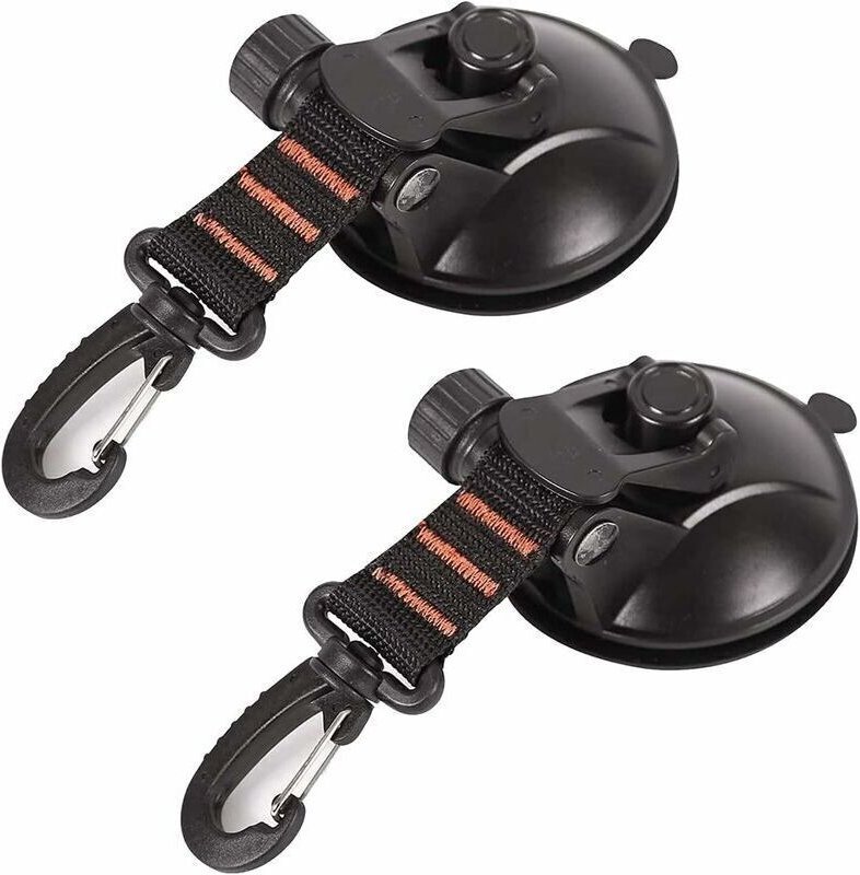Saugnapf-Anker, 2 Stück Auto-Saugnäpfe, Saugnapf-Markisenbefestigungshaken, Anker-Saugnäpfe, Auto-Saugnapfhaken, für Aut...