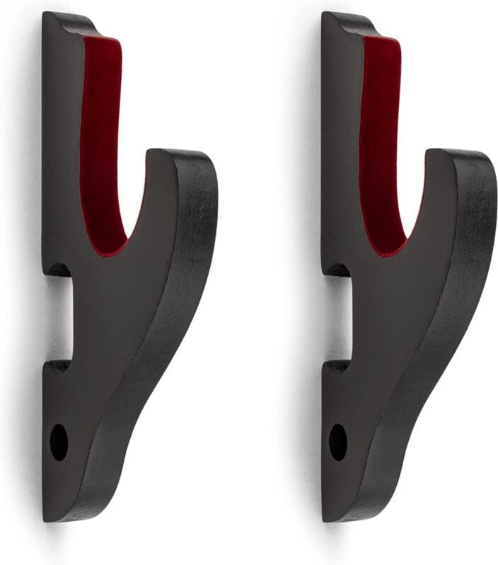 Schwert ein der Wand Montiert Halterung 2/Set 1-Stufig Gepolsterter Haken Katana Halter Verstellbarer Display AufhäNger ...