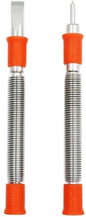 Tlily - 2-Teiliges Federwerkzeug-Set, 5/16--MeißEl und 1/8--KöRner-Set, Federbelastetes Nietenentfernungsset für