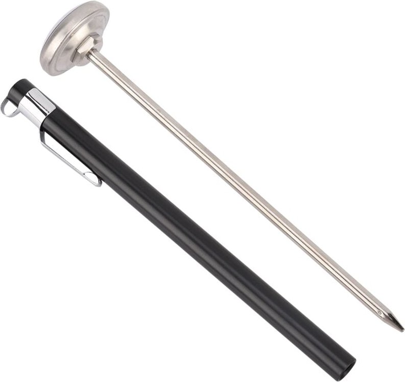 Neues tragbares Edelstahl-Thermometer mit Sonde zur Temperaturmessung von Milchpulver