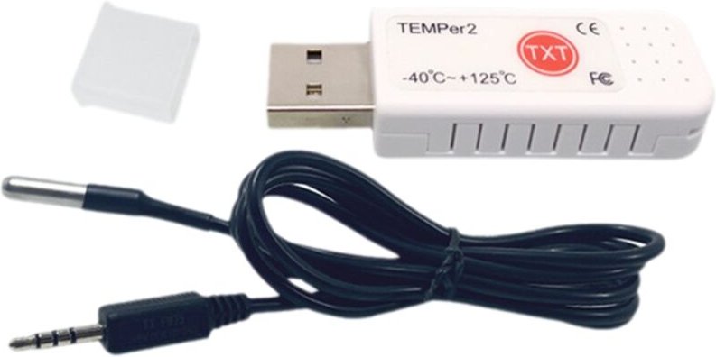 USB-Thermometer Computer Temperatursensor Temperatursonde Aquarium Industrie Fernüberwachung TEMPer2