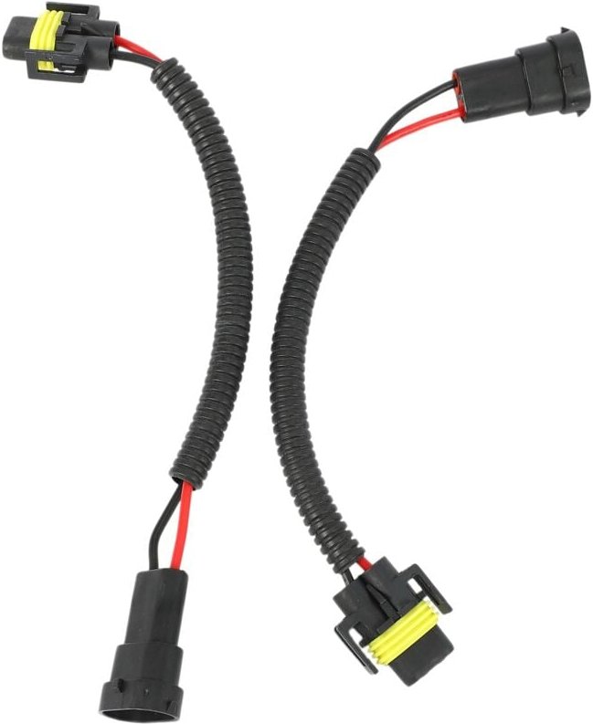 Tlily - 2 Stücke 9006 Bis H11 H8 Scheinwerfer Umwandlung Stecker Verdrahtung Kabelbaum Kabel Buchse Reparatur Kit