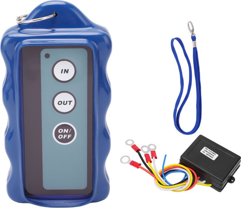 Aramox Universal-Funkfernbedienung für elektrische Seilwinden mit 434-MHz-Empfänger für LKW und ATV.