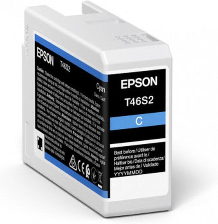 Thumbnail - Epson Tintenpatrone cyan T 46S2 25 ml Ultrachrome Pro 10 Druckerpatronen