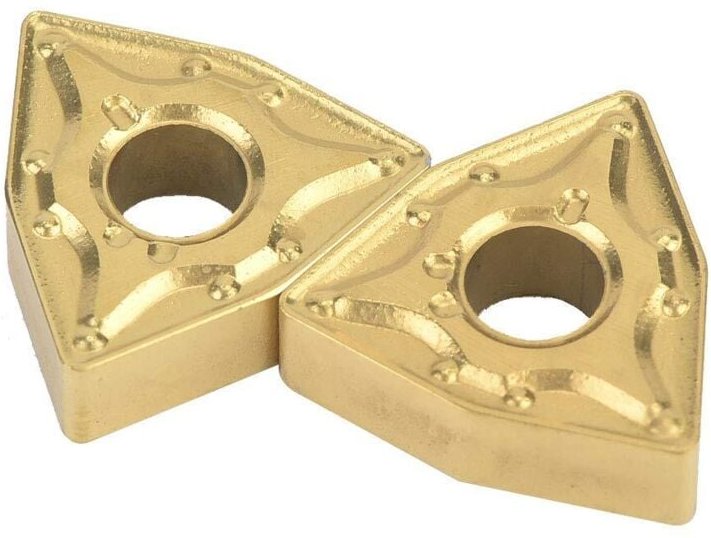10PCS Hartmetalleinsatz Klinge Beschichtete Hartmetall CNC Dreheinsätze Drehmaschine Drehwerkzeug