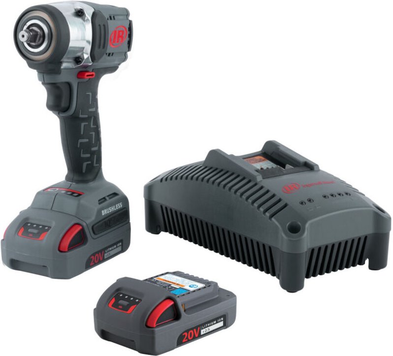 Ingersoll Rand - Ingersoll-Rand Akku-Schlagschrauber Kit W3131-K22-EU 3/8', 2x 2,5 Ah und Ladegerät