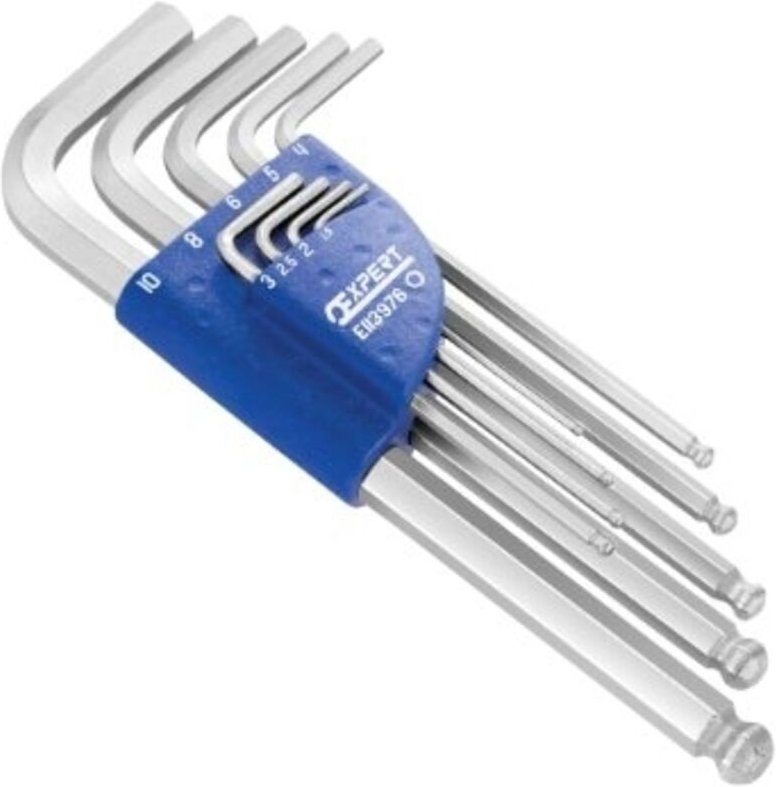 Expert SLEEVE SET 9 LONG HEX KEYS SPH HEAD