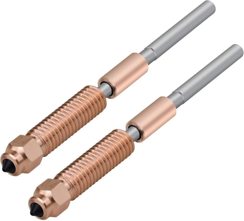 Geeignet für 3D-Druckerzubehör Creative k1c / K1 Max Chrom-Zirkonium-Kupfer-Hartstahldüse