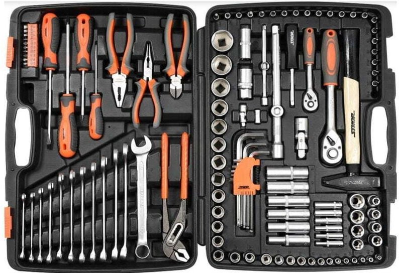 Sthor Werkzeugsatz 122-Teilig 58690