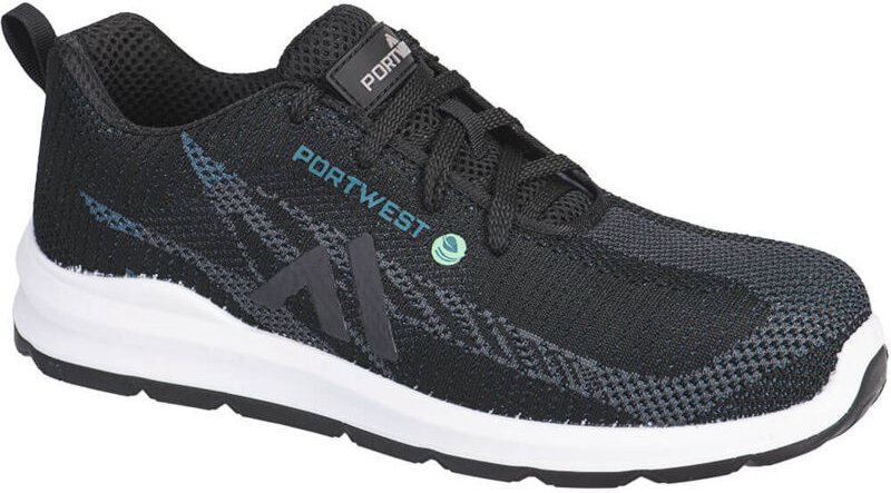 Eco Fly Composite Korb S1ps Sr Fo - Größe 40 - Schwarz/Blau - Portwest