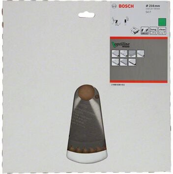 Pro Wood Kreissägeblatt, 216 x 2,6 x 30 mm, T54 - Bosch