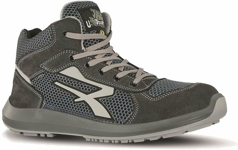 U-power - Scarpe alte da lavoro Dexter S1P src ESD-46 - Gelb - 46 - Gelb