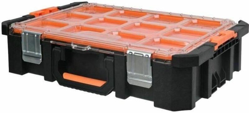 Tood Organizer-Box mit 12 transparenten Fächern