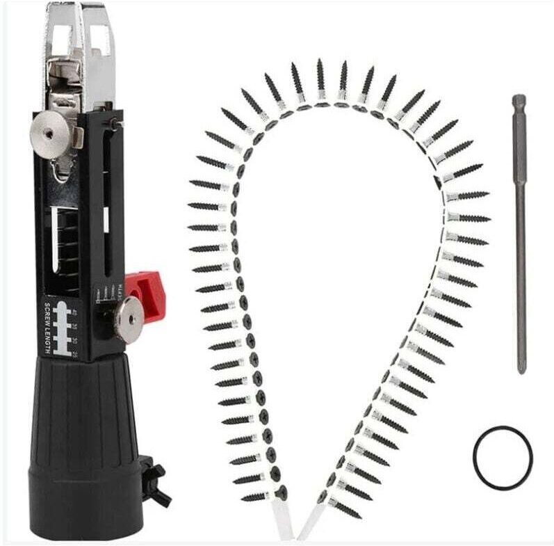 Ladegerät für Akkuschrauber, Trockenbauschrauben, Schraubbohrer, Kettenadapter, Trockenbauschraubendreher, automatische ...