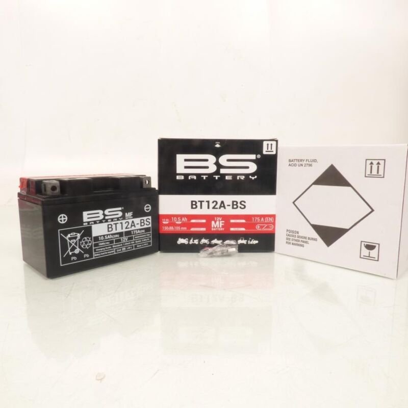 BS-Batterie für Suzuki 1250 GSF Motorrad, Baujahre 2007 bis 2008,