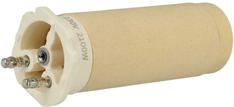 Heizelement kompatibel mit Leister unifloor s, uniplan e Heißluftschweißpistole - 2100 w, Keramik Heizkern, 3,2 x 9,2 cm...