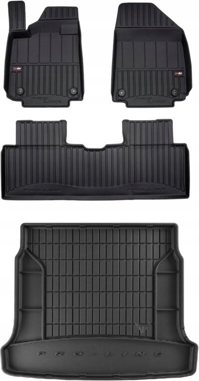 SET 3D Gummifußmatten Hyundai Ioniq 6 Limousine ab 2022-