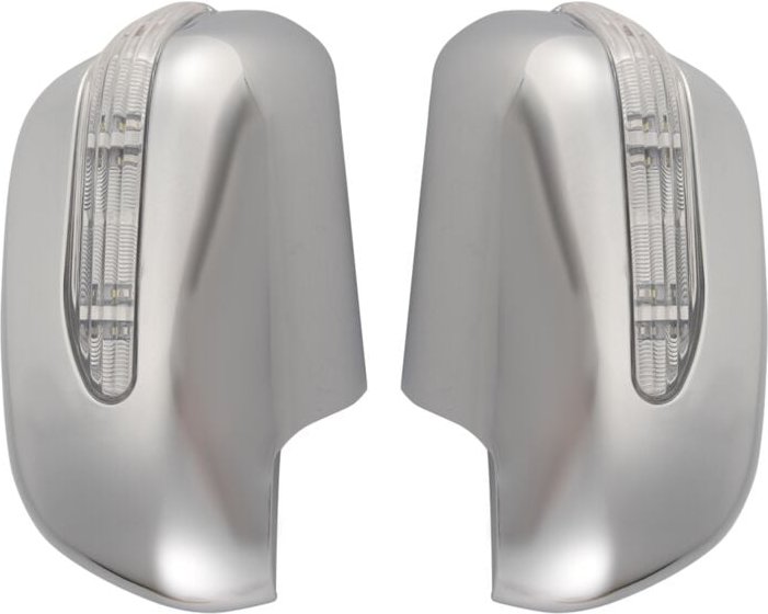 Tlily - Auto-Rückspiegelabdeckung, LED-Rückspiegel mit seitlichem Blinker für 2006–2014
