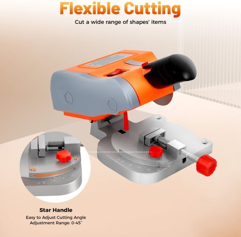 Kleine Trennsäge, Tischkreissäge, Gehrungssäge, Winkelkreissäge, Kreissäge, Holzsägeblatt (0°-45°)