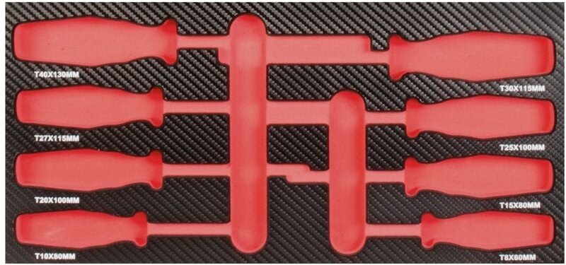 PROJAHN | Einlage leer für 8 Schraubendreher