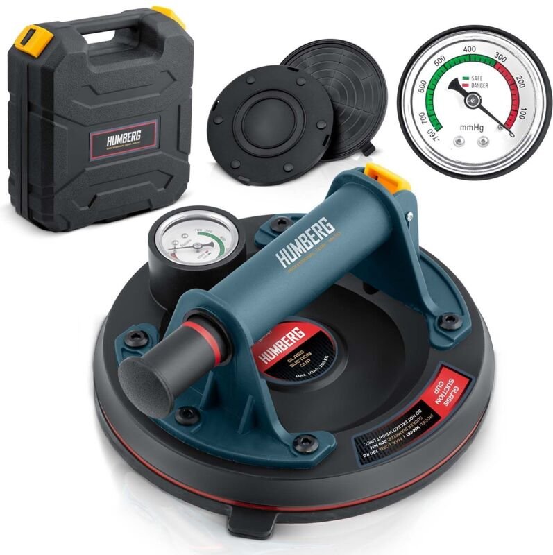 Vakuum fliesenheber mit pumpe 200 kg tragkraft