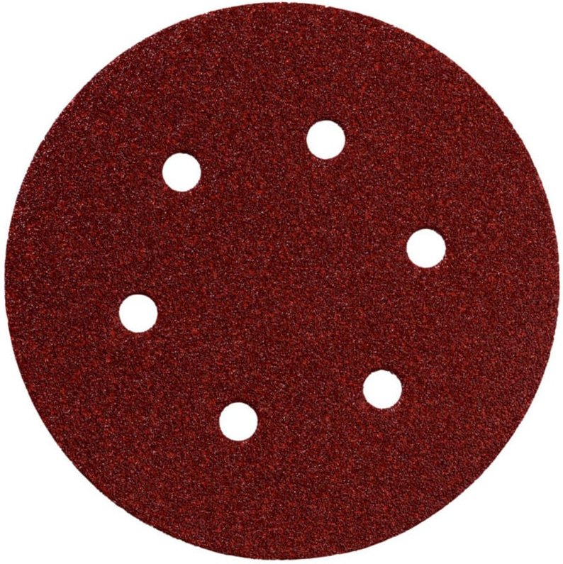 25 Haftschleifblätter, 150 mm, Sortiment, Holz+Metall, Serie professional (624066000) - Metabo