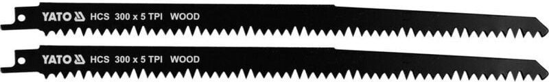 HCS300MM 5TPI zweigklingen 2 stück YT-33920 Yato