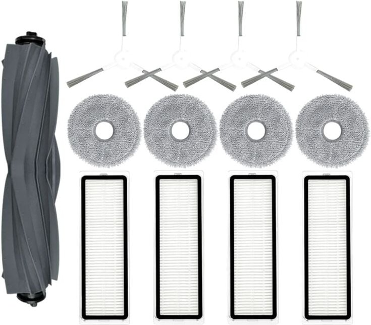 Für L10 Prime Roboter-Staubsauger Ersatzteile Seite Haupt HEPA-Filter Mopp Teile, a